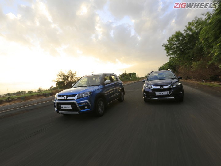 Honda WRV vs Maruti Vitara Brezza - Comparison Review @ ZigWheels