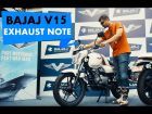 Bajaj V15 Stock Exhaust Note : PowerDrift
