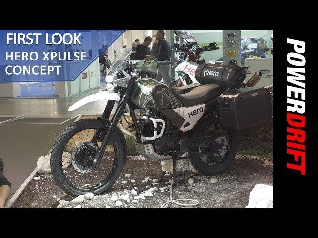 Hero XPulse Concept : EICMA 2017 : PowerDrift