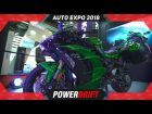 Kawasaki Ninja H2SX @ Auto Expo 2018 : PowerDrift