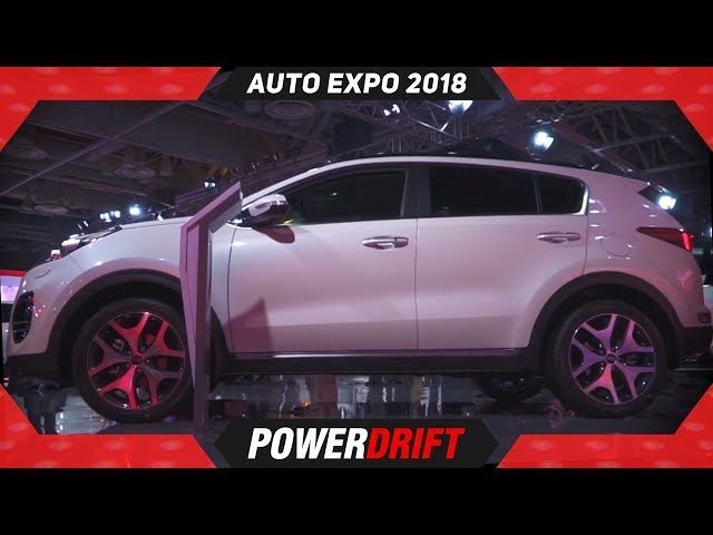 Kia Sportage @ Auto Expo 2018 : PowerDrift