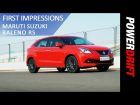 Maruti Baleno RS : First Drive : PowerDrift