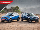 Tata Nexon EV vs Tata Nexon Petrol I Drag Race, Handling Test And A Lot More!
