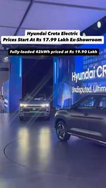 Creta EV launched at Rs.17.99 Lakh! #autoexpo2025