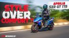 Aprilia SXR GT 175 First Ride Review | Style Over Comfort?